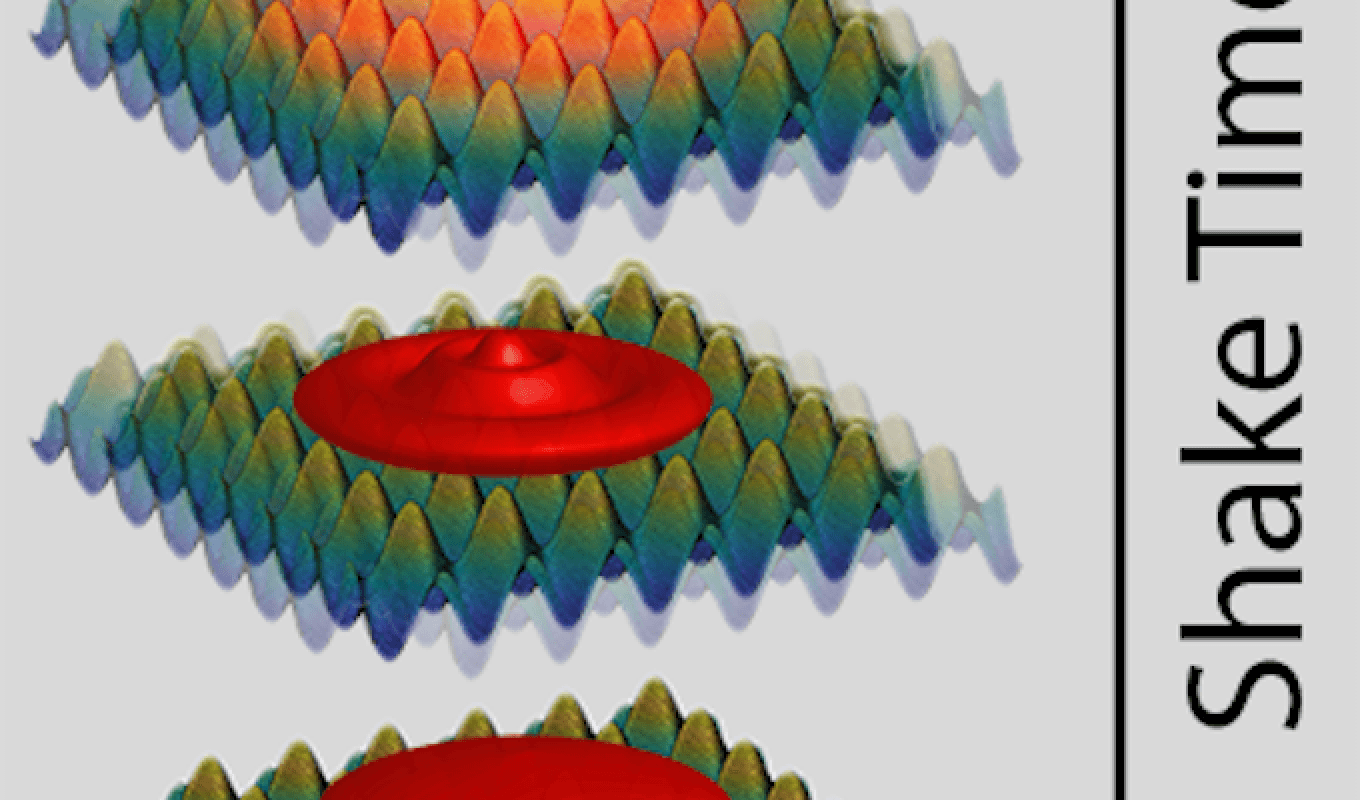 Modulated 2D optical lattice